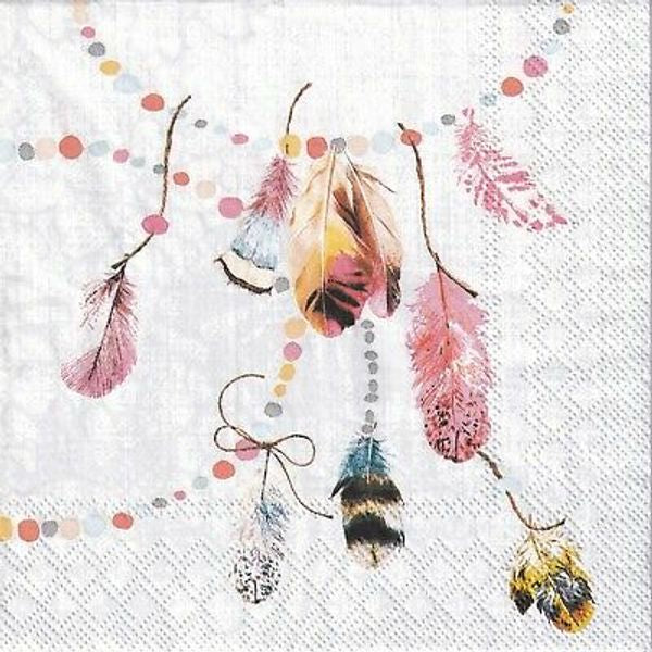 Decoupage tissue Napkin - Journal Carnival