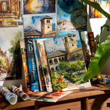 Spring Delivery Series Scrapbooking Material Paper