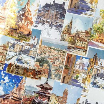 Soul Journey Series Scrapbook Material Paper