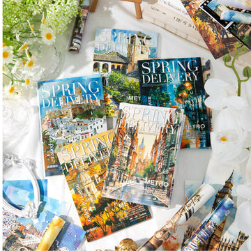 Spring Delivery Series Scrapbooking Material Paper