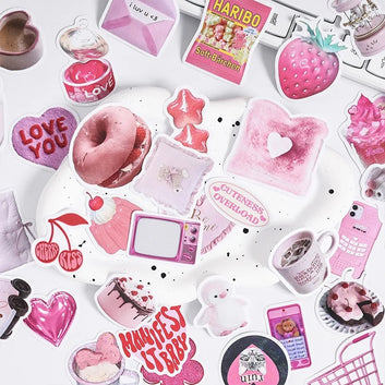 Fashion Grocery Shop Series Sticker - Journal Carnival