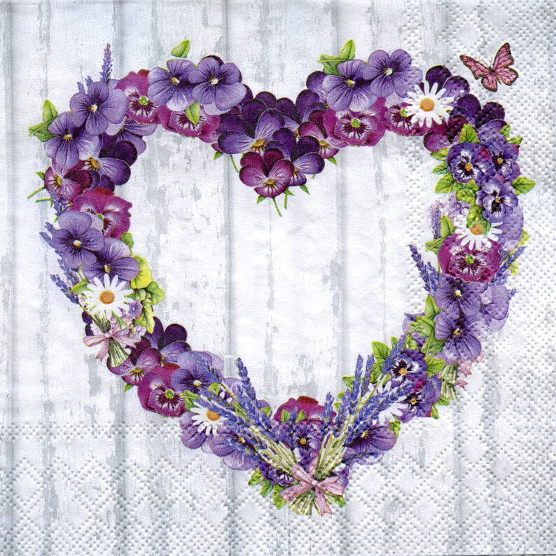 Decoupage tissue Napkin - Journal Carnival