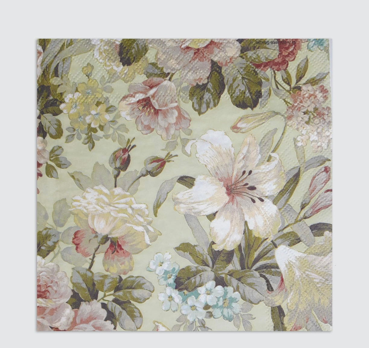 Decoupage tissue Napkin - Journal Carnival