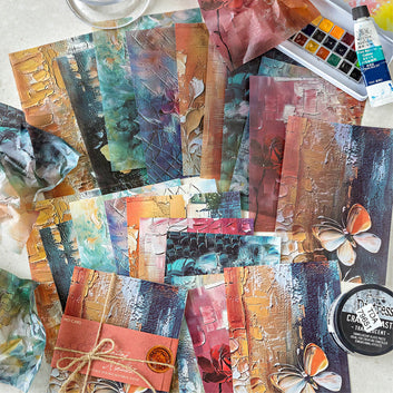 Colourful Art Series Material Paper