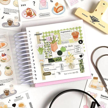Adhesive Stickers - Journal Carnival