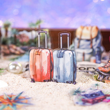 Travel Light Series Sticker