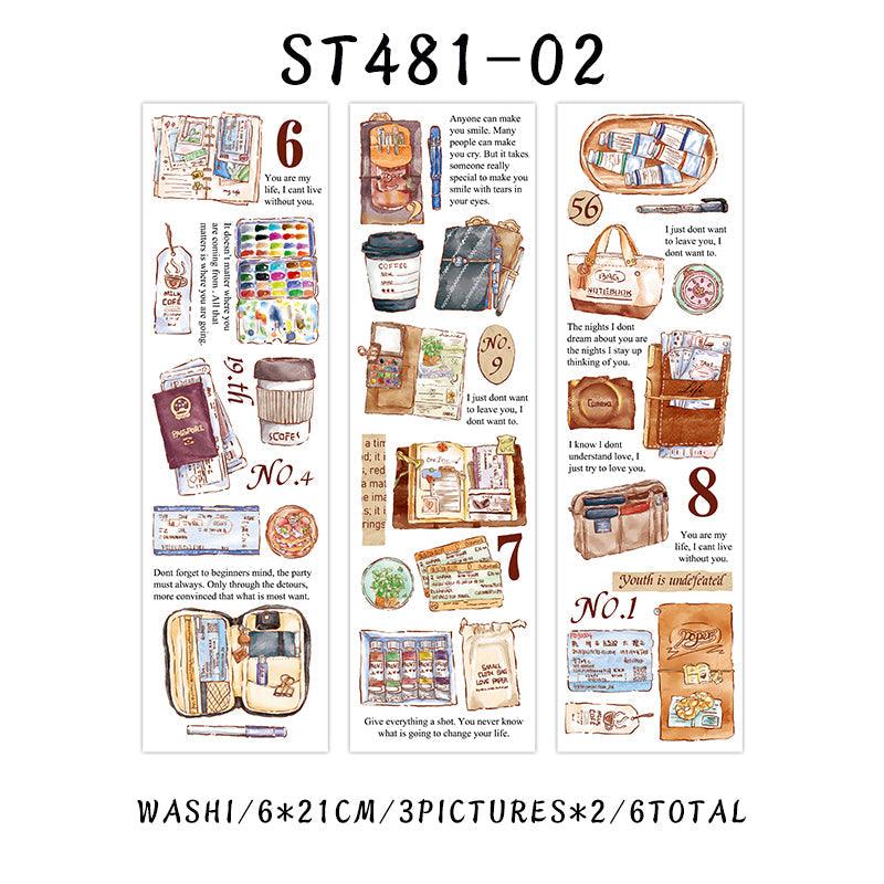 Meet Yourself Series Stickers - Journal Carnival