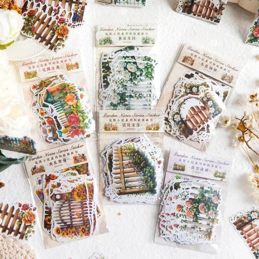Garden Notes Series Paper Stickers - Journal Carnival