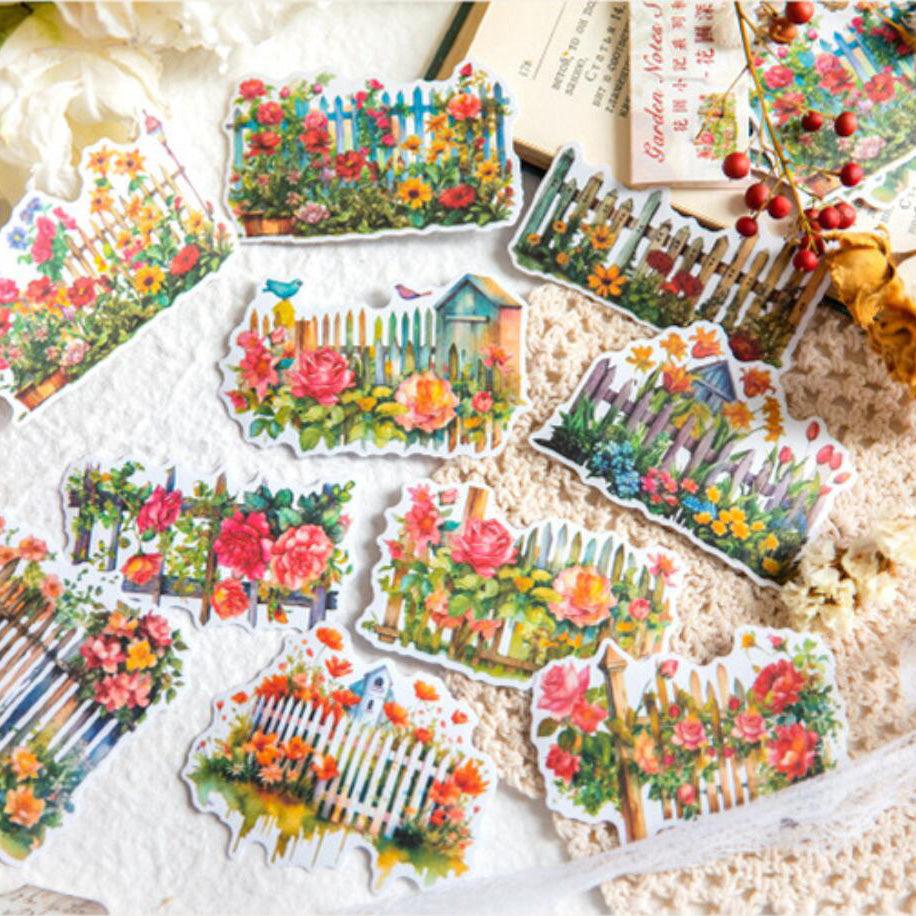 Garden Notes Series Paper Stickers - Journal Carnival
