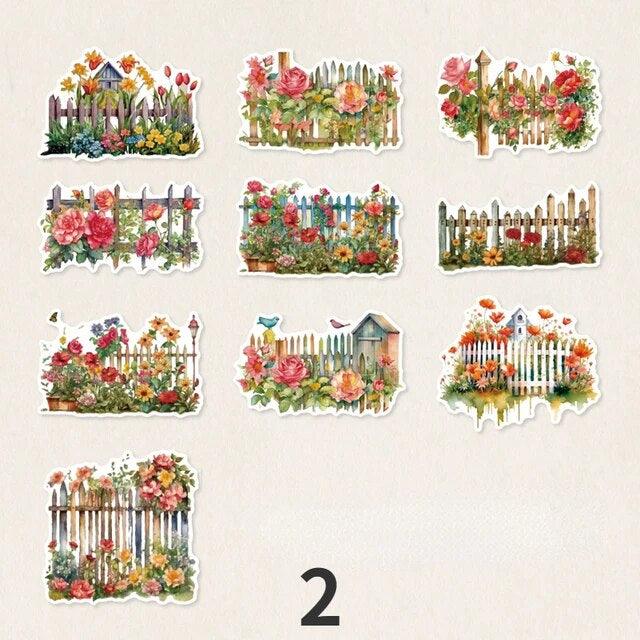 Garden Notes Series Paper Stickers - Journal Carnival