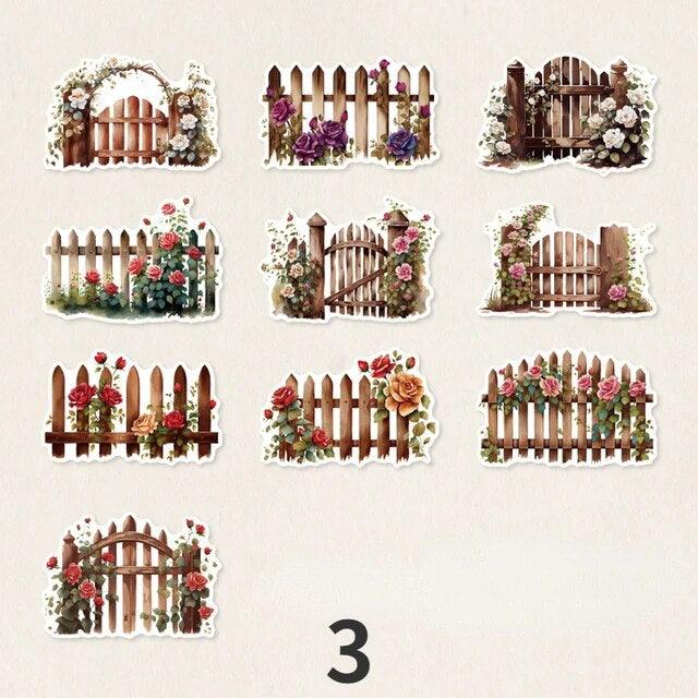 Garden Notes Series Paper Stickers - Journal Carnival