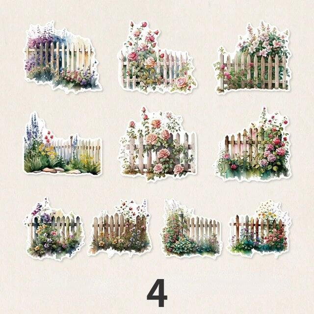 Garden Notes Series Paper Stickers - Journal Carnival