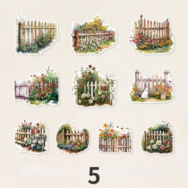 Garden Notes Series Paper Stickers - Journal Carnival