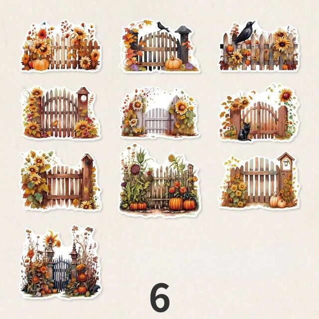 Garden Notes Series Paper Stickers - Journal Carnival