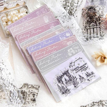 Vintage Silicon Stamp - Journal Carnival