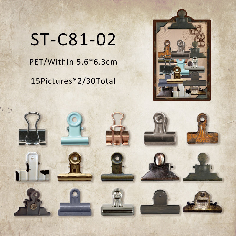 Industrial Town Series sticker - Journal Carnival