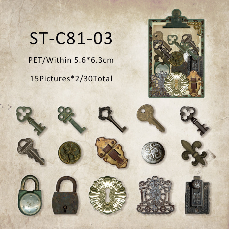 Industrial Town Series sticker - Journal Carnival