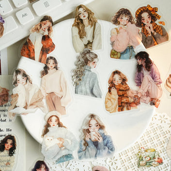 Winter Romance Series Sticker