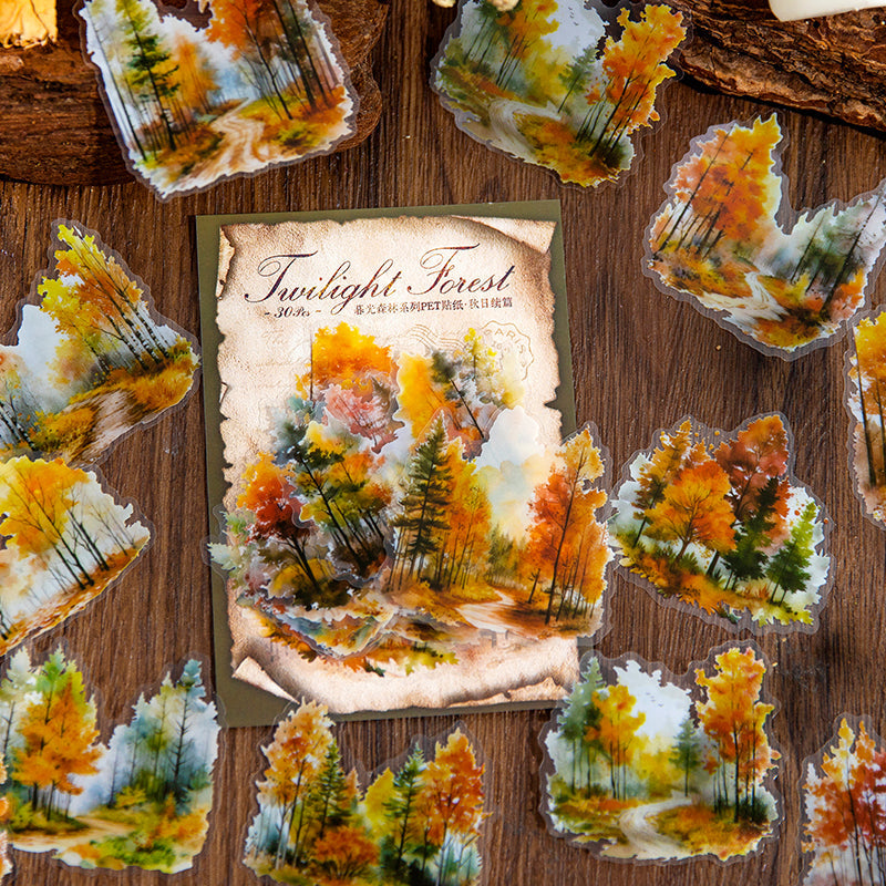 The Twilight Forest series sticker - Journal Carnival