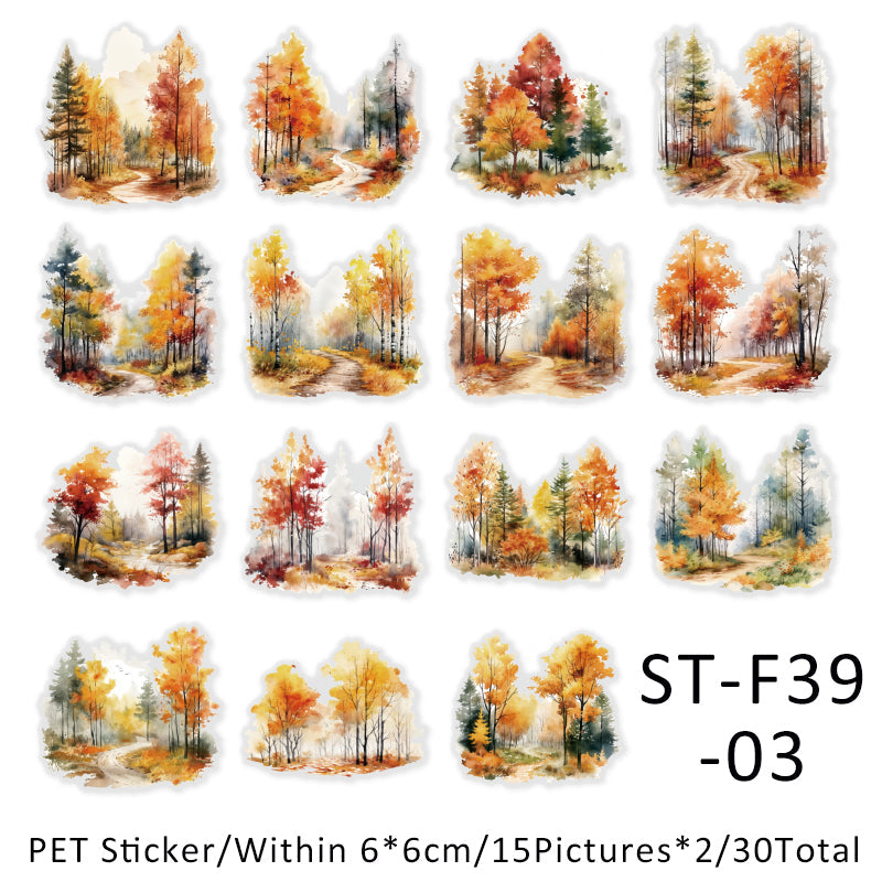 The Twilight Forest series sticker - Journal Carnival