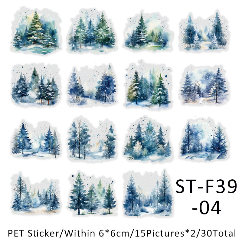 The Twilight Forest series sticker - Journal Carnival