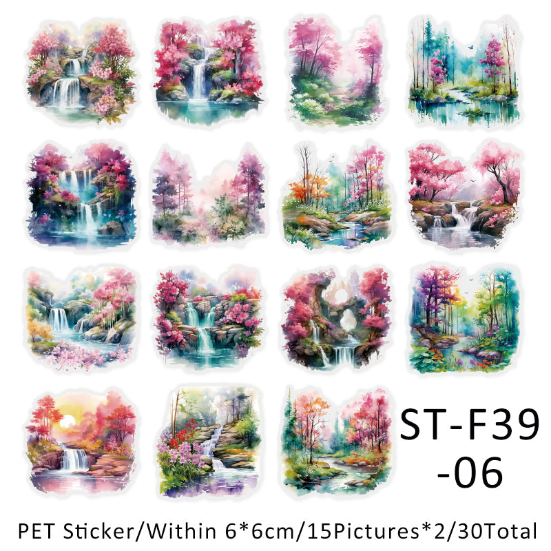 The Twilight Forest series sticker - Journal Carnival