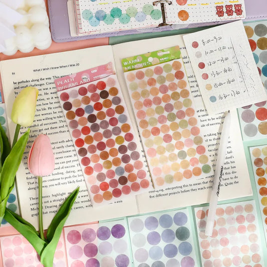 Finding Time Series Handbook Stickers - Journal Carnival
