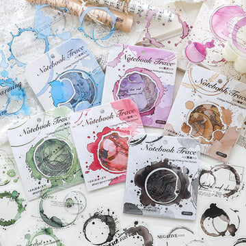 Deep trace of Letter Series Sticker