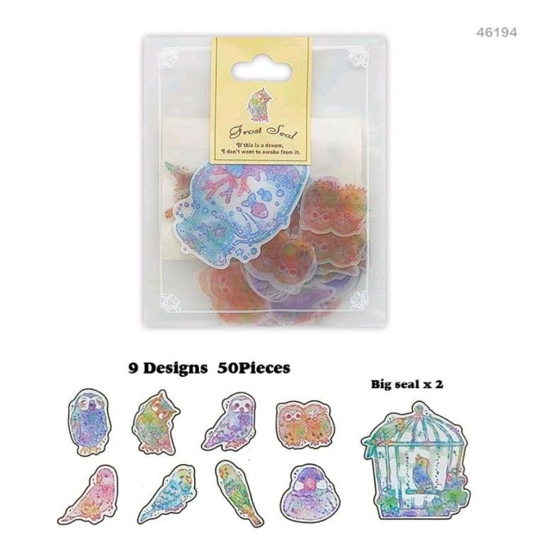 Forest Seal Stickers - Journal Carnival