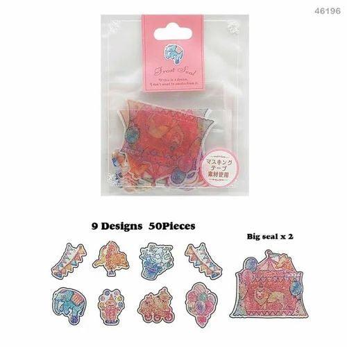 Forest Seal Stickers - Journal Carnival