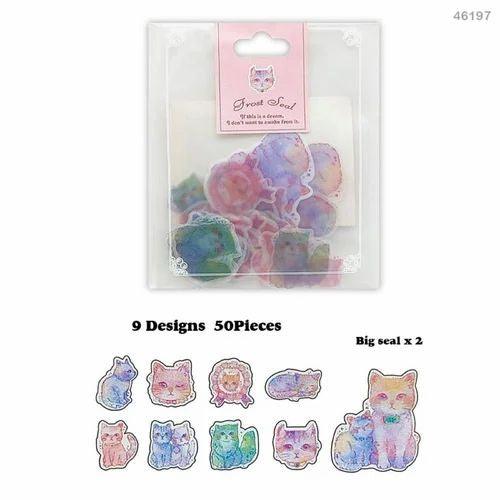 Forest Seal Stickers - Journal Carnival