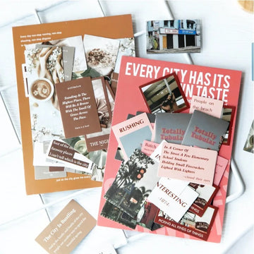 Aesthetic Globe Traveler Stickers - Journal Carnival