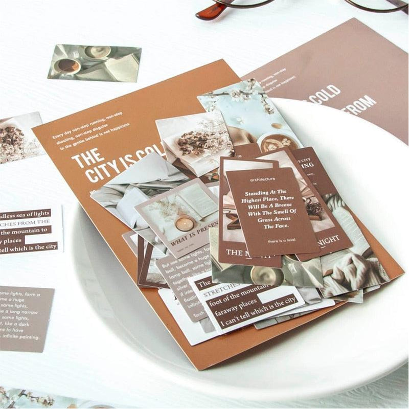 Aesthetic Globe Traveler Stickers - Journal Carnival