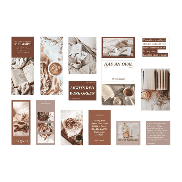 Aesthetic Globe Traveler Stickers - Journal Carnival