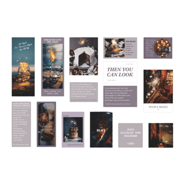 Aesthetic Globe Traveler Stickers - Journal Carnival