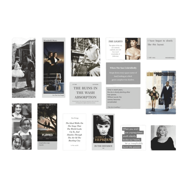 Aesthetic Globe Traveler Stickers - Journal Carnival