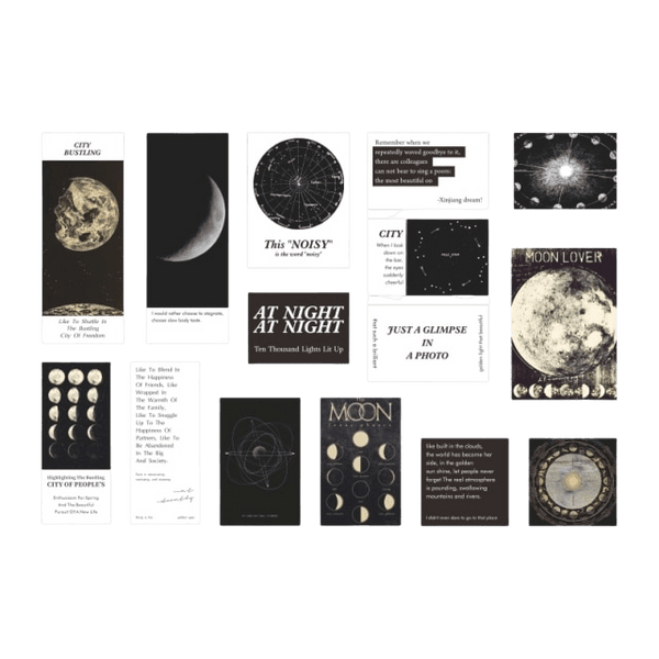 Aesthetic Globe Traveler Stickers - Journal Carnival