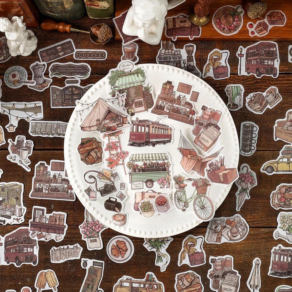 Love the World Again Daily Items Sticker Pack - Journal Carnival