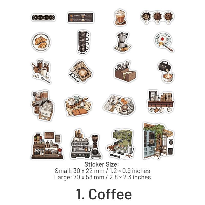 Love the World Again Daily Items Sticker Pack - Journal Carnival