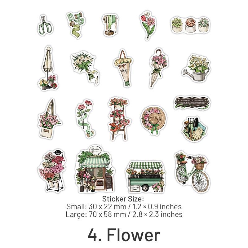 Love the World Again Daily Items Sticker Pack - Journal Carnival