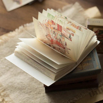 Vintage Material Paper Book - Journal Carnival