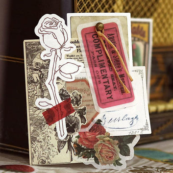 Retro Art Poster Sticker - Journal Carnival