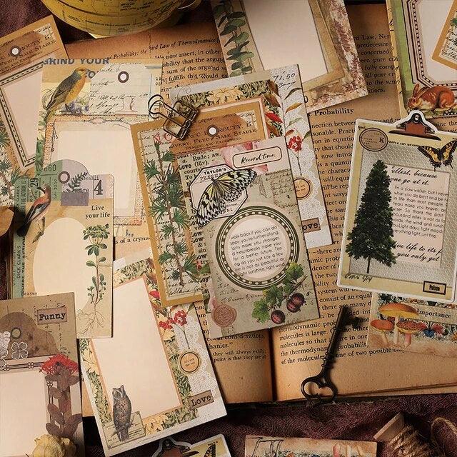 Retro Film Collage Frame Stickers - Journal Carnival