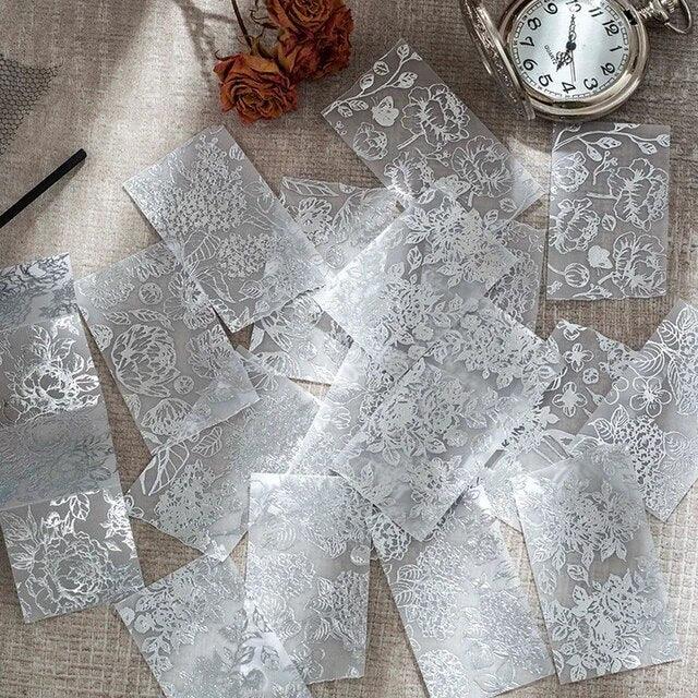 Hot Silver Foiled Memo Paper - Journal Carnival