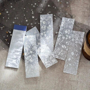 Hot Silver Foiled Memo Paper - Journal Carnival