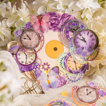Time Wheel Roaming series sticker - Journal Carnival