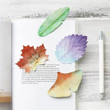 Leaf Collection Sticky Notes - Journal Carnival