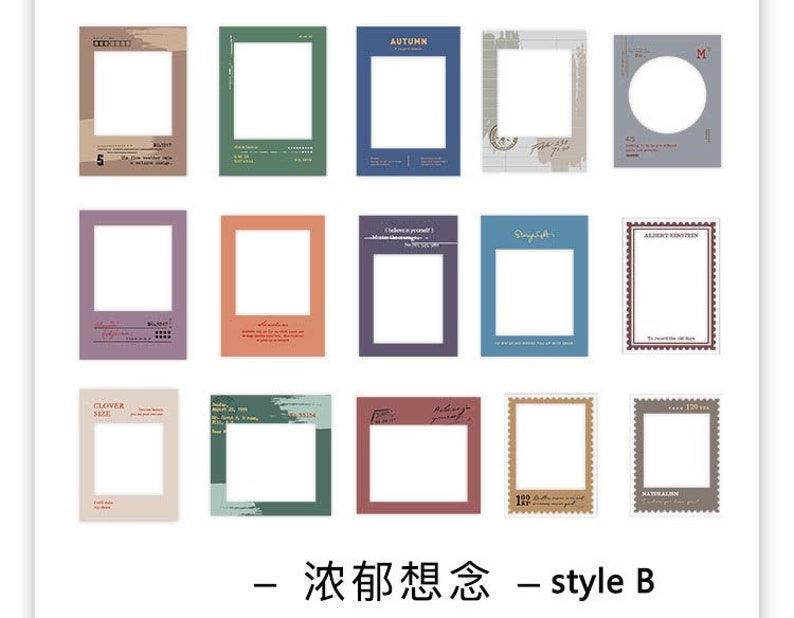 Pet Ephemera Frame Stickers - Journal Carnival