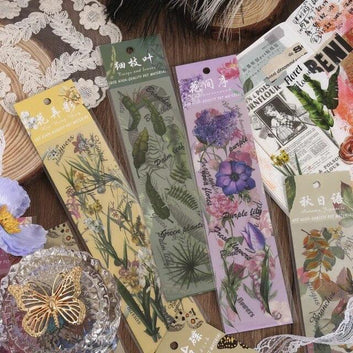 Scrapbooking Clear Stickers - Journal Carnival