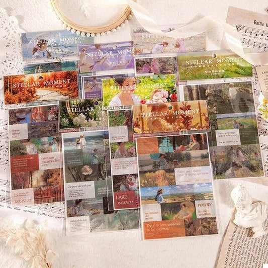 Stellar moment series stickers - Journal Carnival